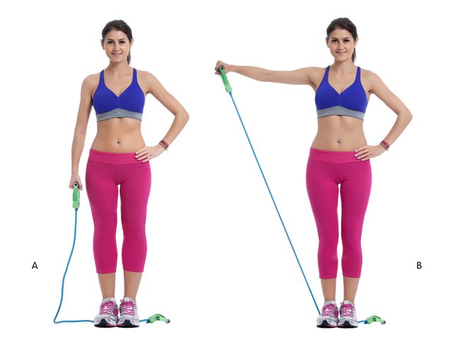 Ασκησεις ωμων με λαστιχα